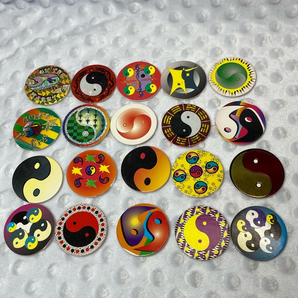 POGs - Lot of 16 Yin-Yang POGs